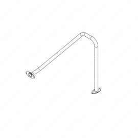 TBB 44001232 ADA HANDRAIL ASM,ENT