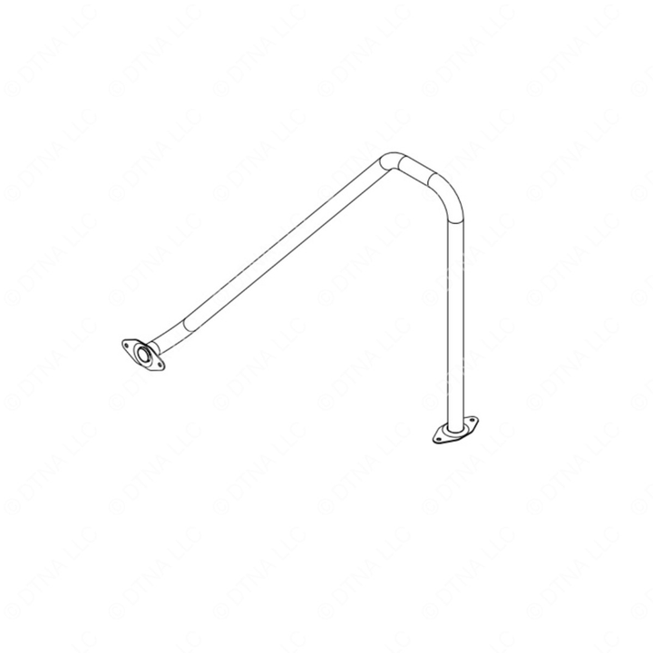 TBB 44001232 ADA HANDRAIL ASM,ENT