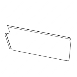 TBB 46023011 PANEL-MODESTY,WALL