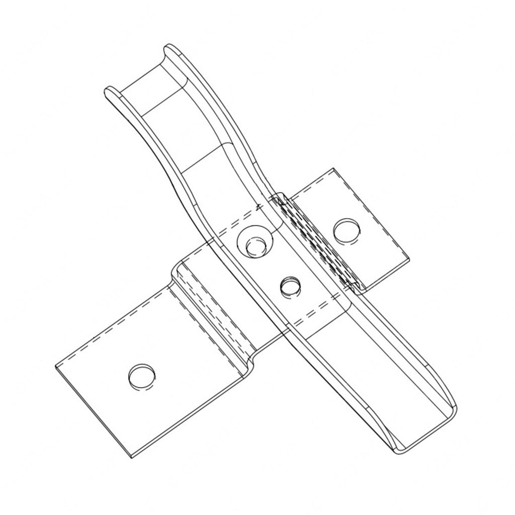 TBB 46030922 SYNTEC SEAT CUSH TURN CLIP ASM