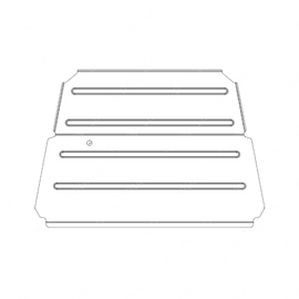 TBB 46030963 39" LOW BACK ISO PANEL
