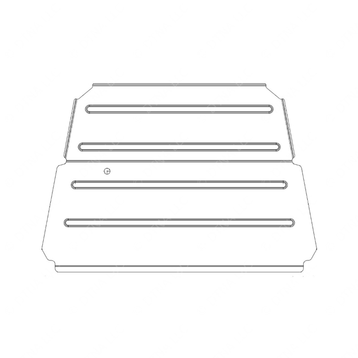 TBB 46030963 39" LOW BACK ISO PANEL