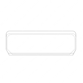 TBB 46033102 SEAT CUSH AY POLYFOA