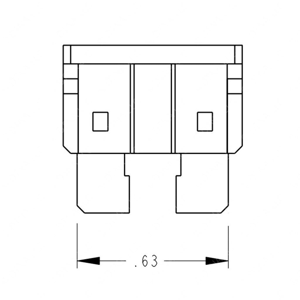 TBB 52000514 FUSE - 15 AMP, AUTOFUS