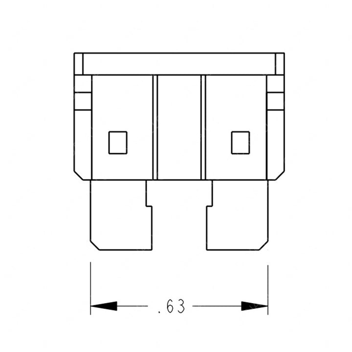 TBB 52000514 FUSE - 15 AMP, AUTOFUS