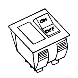 TBB 52000795 SWITCH - HEATER SINGLE