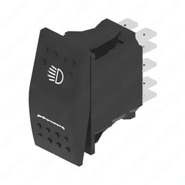 TBB 52003107 SWITCH - ROCKER, WARNI