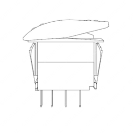TBB 52003129 SWITCH - ROCKER, DEF