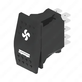TBB 52004075 SWITCH - ROCKER, FAN,