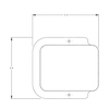 TBB 52005395 SWITCH COVER REAR/SIDE