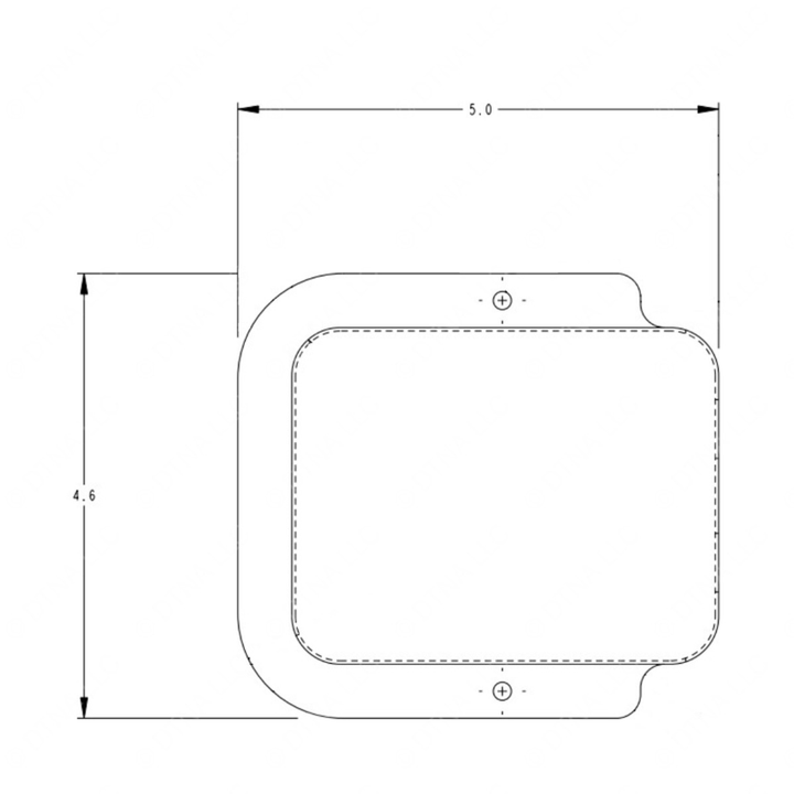 TBB 52005395 SWITCH COVER REAR/SIDE