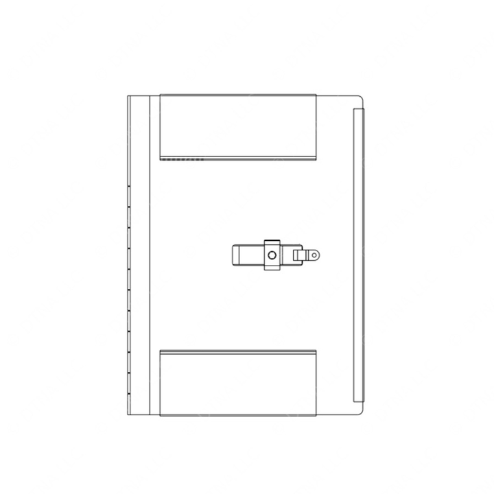 TBB 54001736 DOOR - BATT BOX W/LOCK