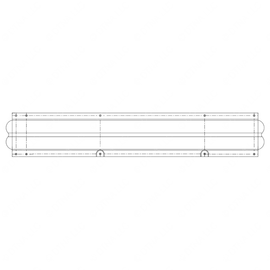 TBB 54002103 GUARD RAIL LEFT SIDE
