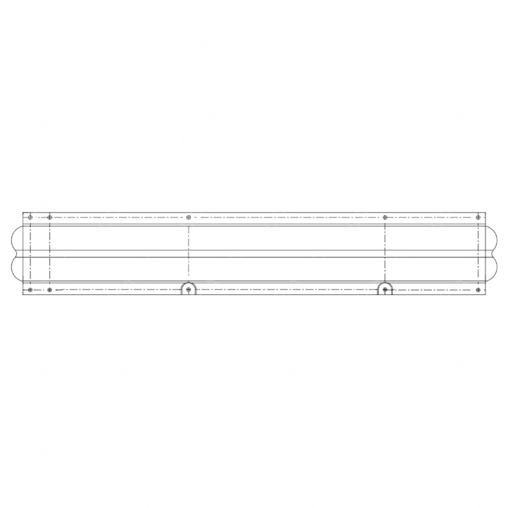 TBB 54002103 GUARD RAIL LEFT SIDE