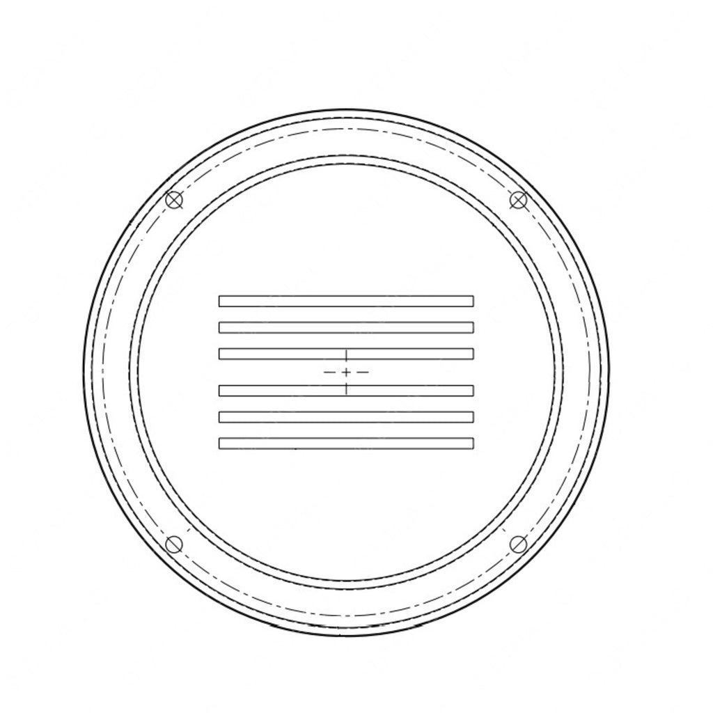 TBB 55001729 COVER LOUVERED 5" CNG VENT