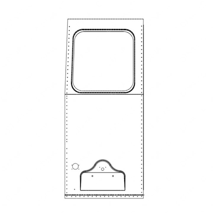 TBB 55002595 PANEL - RR 60 LS W/O