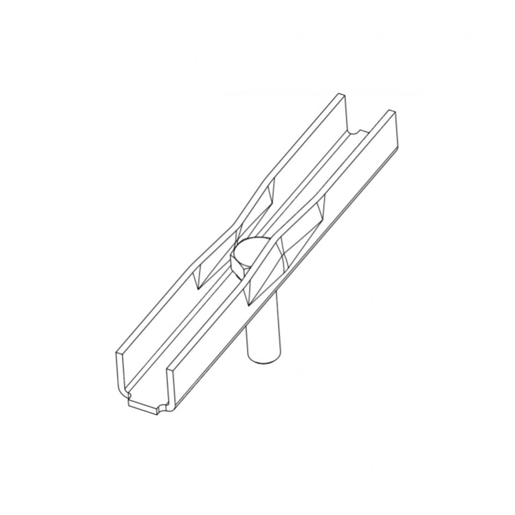 TBB 59002495 BOLT CHANNEL ASM W/ 7/16 -14 X 1 1/2