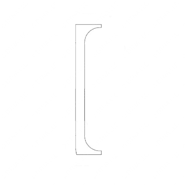 TBB 60002221 PILASTER TRIM INT HALF TRANSIT REAR WDO