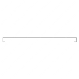 TBB 60008564 HEADLINER RR STL LON