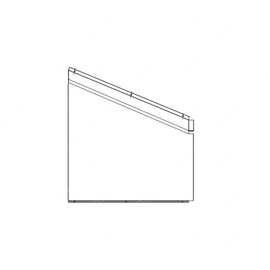 TBB 60640768 A/C DUCT,EM-17 EVAP,
