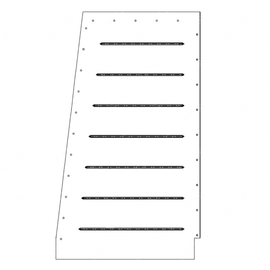 TBB 60641131 D-PANEL,REAR,INTERIOR 78HR,LEFT SIDE