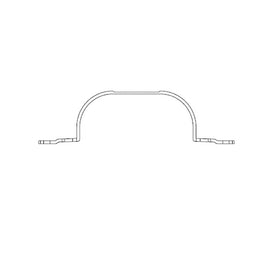 TBB 60641309 WINDOW HEADER TRIM CLIP,SATIN GLOSS GRAY