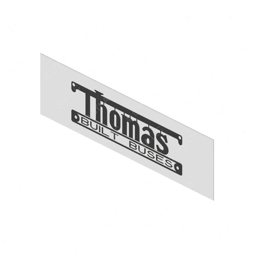 TBB 61130807 DECAL,THOMAS LOGO SM