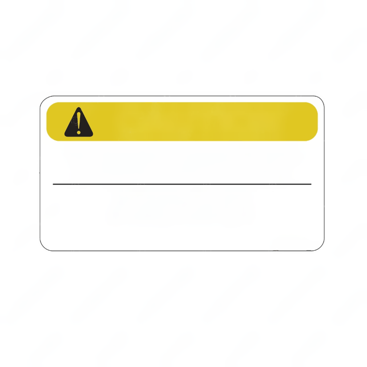TBB 61170229 CAUTION LABEL