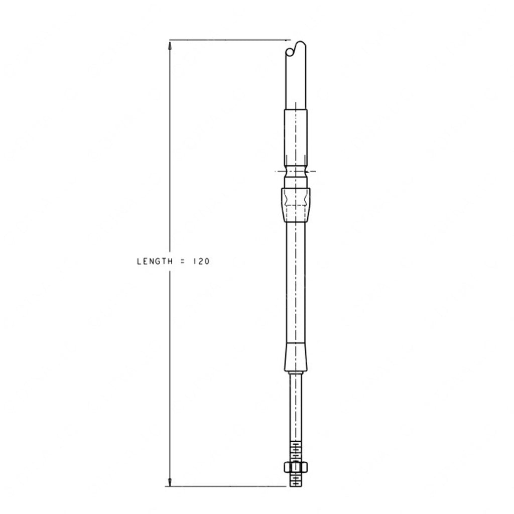 TBB 61180403 SHIFTER CABLE