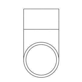 TBB 61190735 ELBOW 3IN ID, SILICONE 5IN LEGS