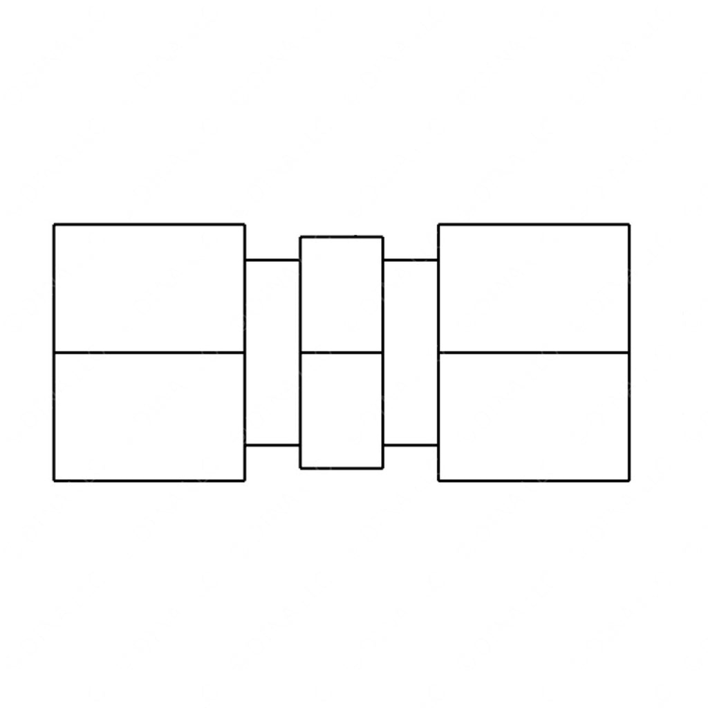 TBB 61270507 UNION 1/2 TUBE