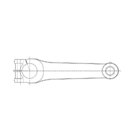 TBB 61320629 PITMAN ARM W/O BALL