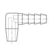 TBB 61360184 CONNECTOR 90 DEG 3/8HOSE BARB