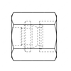 TBB 61360970 DUAL FUNCTION NUT 6M