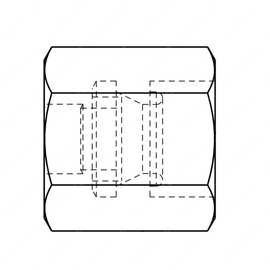 TBB 61360970 DUAL FUNCTION NUT 6M