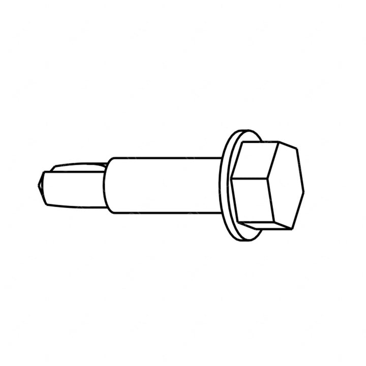 TBB 61370484 SCREW TEK 1/4 14 X 1