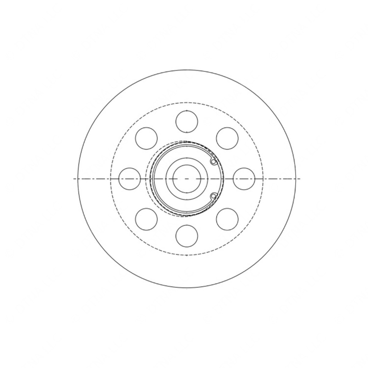 TBB 62160954 PULLEY ASSY ALUMINUMNM