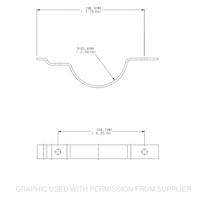 TBB 62240474 CLAMP - HNGR 4 EXHAUS