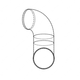 TBB 62240962 TAILSPOUT THRU BUMPE