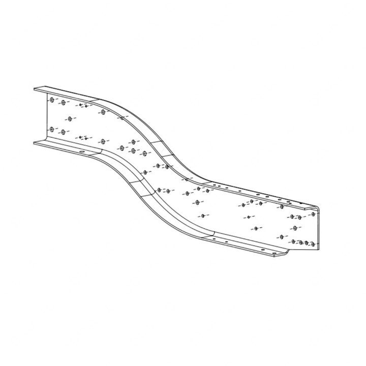 TBB 62261398 FRAME RAIL-OFFSET,ENG,RH,HDX