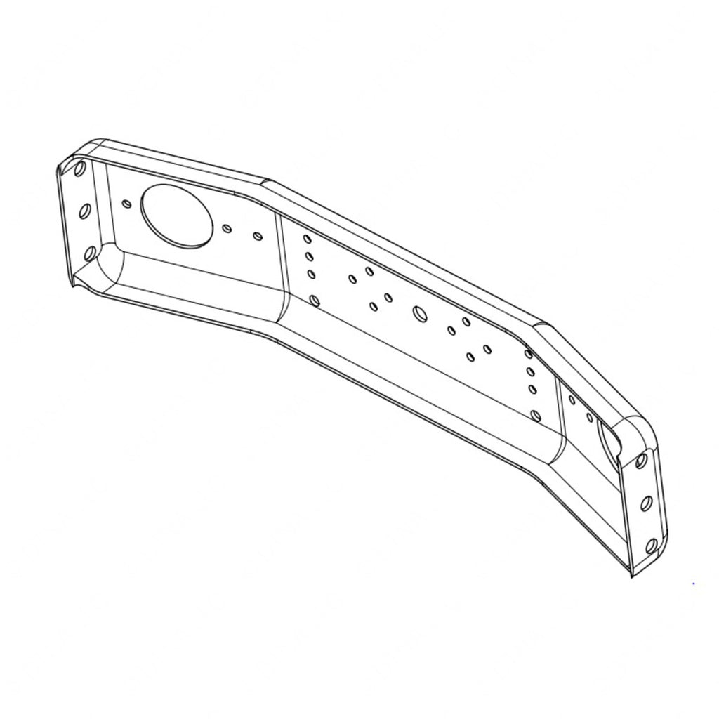 TBB 62263169 CROSSMEMBER STAMPED W/ENLARGED MTG