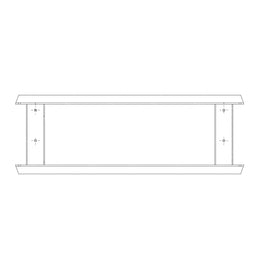 TBB 62263391 FRT RADIATOR SUPPORT CROSS MEMBER ASM