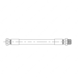 TBB 62320489 HOSE ASM PWR STEERING RETURN 452IN.