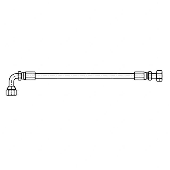 TBB 62330489 HOSE ASM 20X25.31IN 37DEG FLARE/ORS ENDS