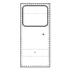 TBB 64001085 DOOR - SIDE EMERG ASSY