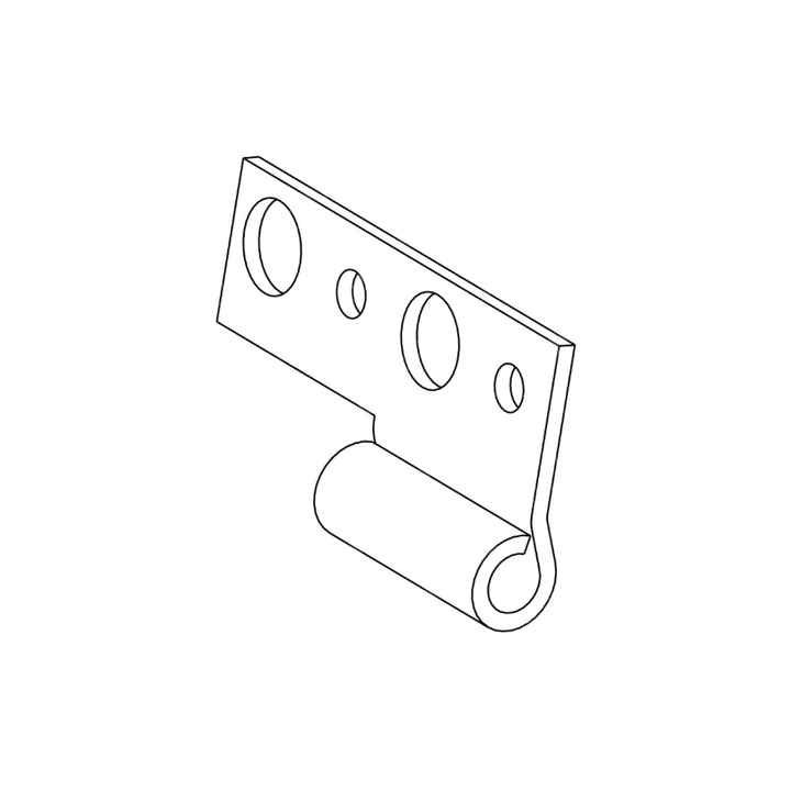 TBB 64005456 HINGE LEAF L S ENGIN