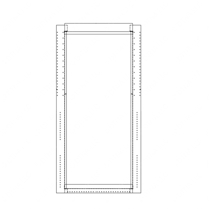 TBB 64006863 FRAME ASM,SIDE EMERG DR,28.75IN 73IN HR