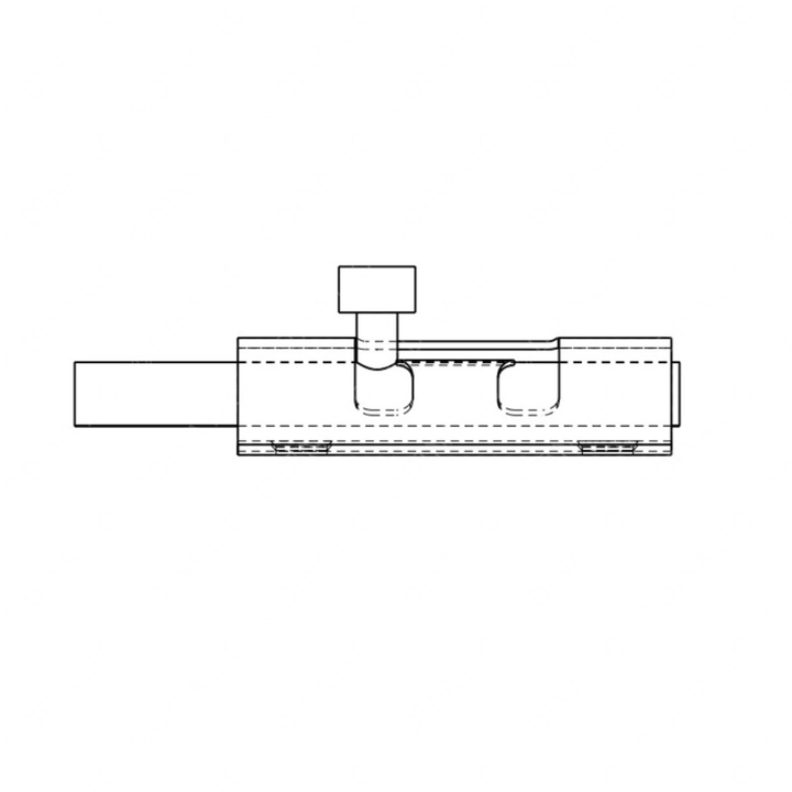TBB 64008781 LATCH, 3 BAREL BOLT