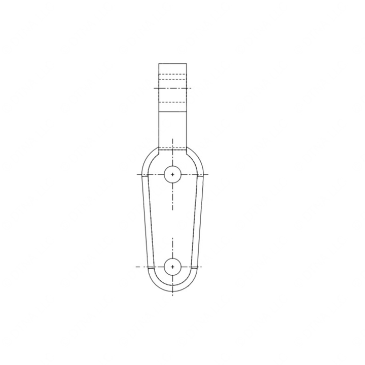 TBB 64008795 INTDOOR BRACKET BLACK