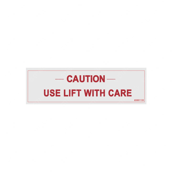 TBB 65001133 DECAL LIFT (RED/WHIT